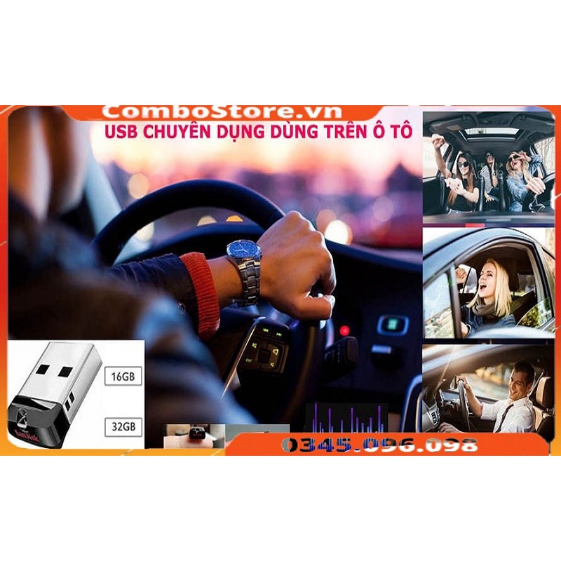 USB ô tô, USB xe hơi Siêu nhỏ gọn, có sẵn nhạc chuyên dùng cho Ô tô | BigBuy360 - bigbuy360.vn