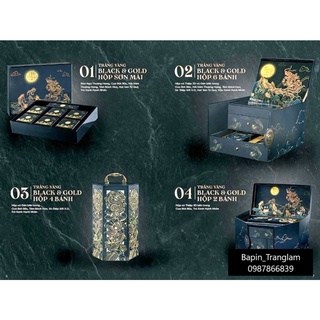 Bánh trung thu Kinh đô Black and gold cao cấp