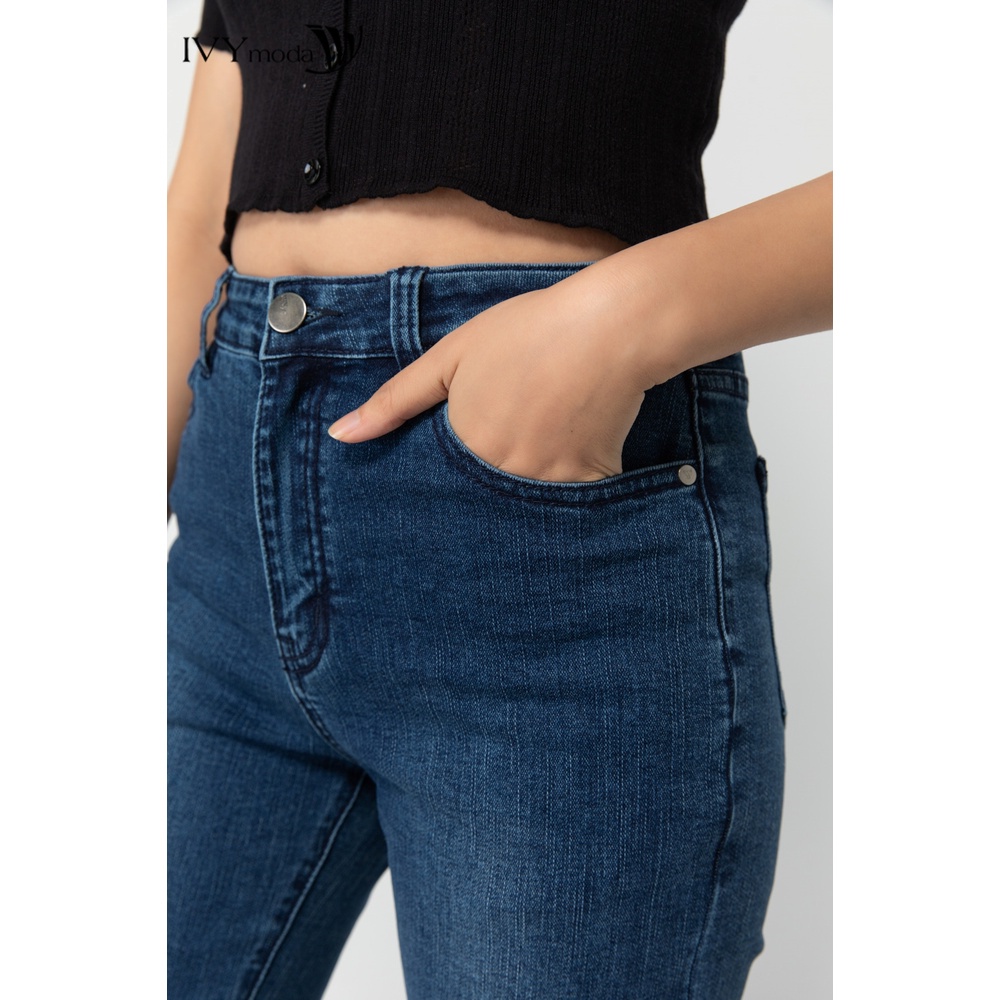 Quần jeans nữ dáng ôm IVY moda MS 25B8848