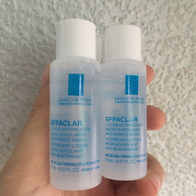 Nước Hoa Hồng La Roche Posay Effaclar Toner Cho Da Dầu Mụn, Nhạy Cảm 15ml | BigBuy360 - bigbuy360.vn