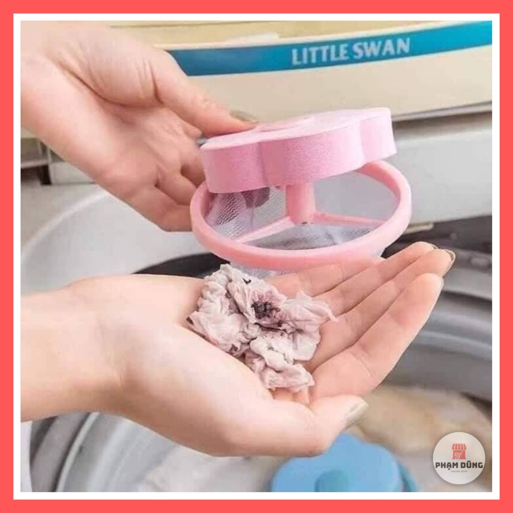 Phao lọc cặn máy giặt siêu sạch , túi lọc làm sạch trong máy giặt thông minh