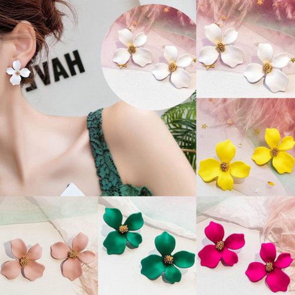 Khuyên tai hoa phong cách bohemian thanh lịch dành cho nữ