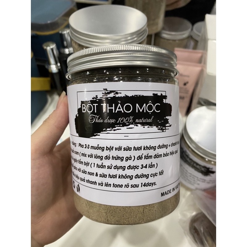 BỘT THẢO MỘC 100% NATURE Ủ TRẮNG MỊN | BigBuy360 - bigbuy360.vn