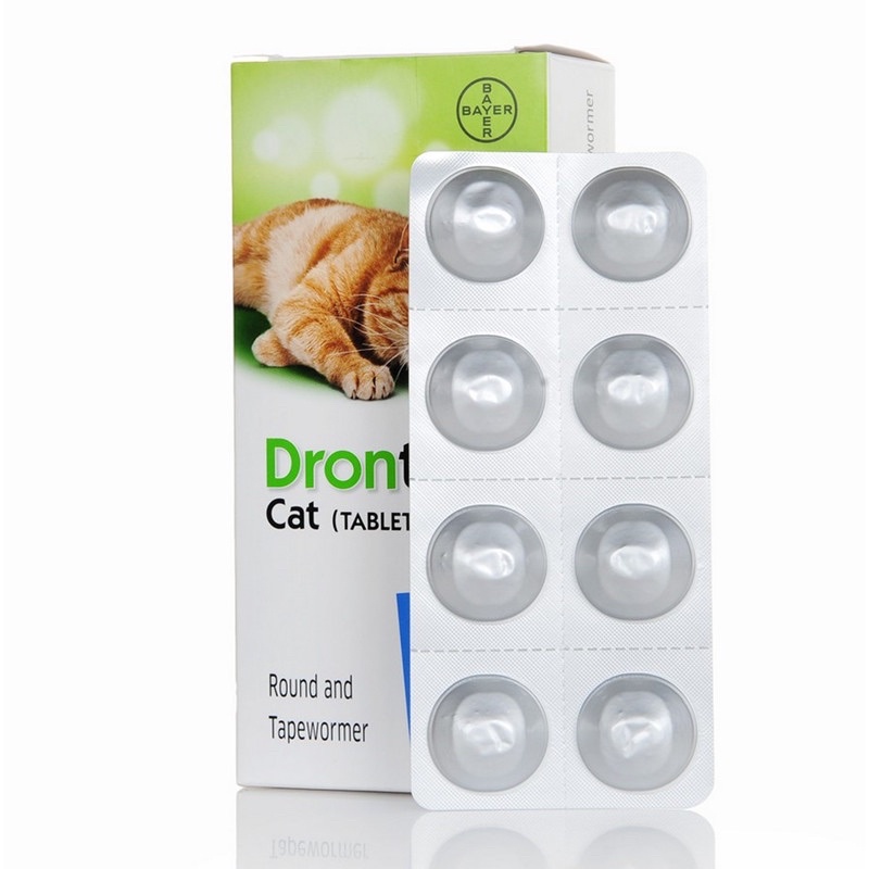 Thực phẩm bổ sung cho mèo - Drontal.