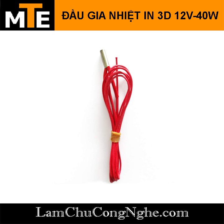 Đầu gia nhiệt máy in 3D 6*20 12v 40w