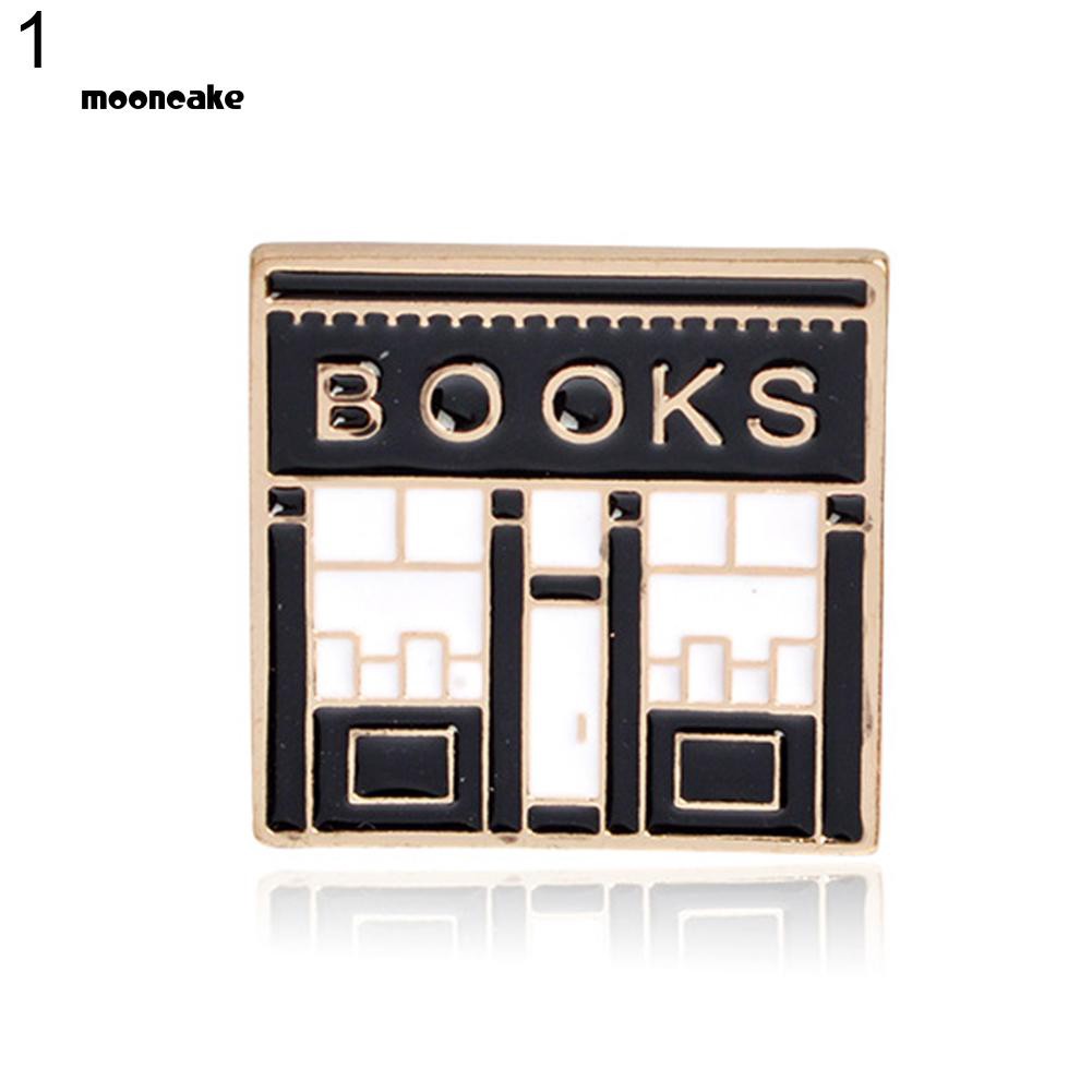 Ghim cài áo hình sách/khung đối thoại dễ thương cho nữ