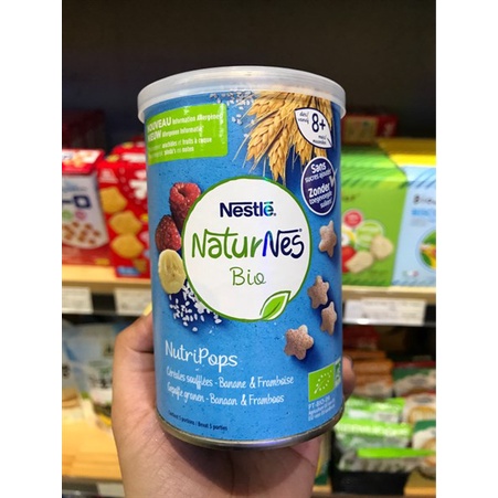 Bánh Organic Nestle NaturNes Bio Hình Sao Dành Cho Bé Ăn Dặm