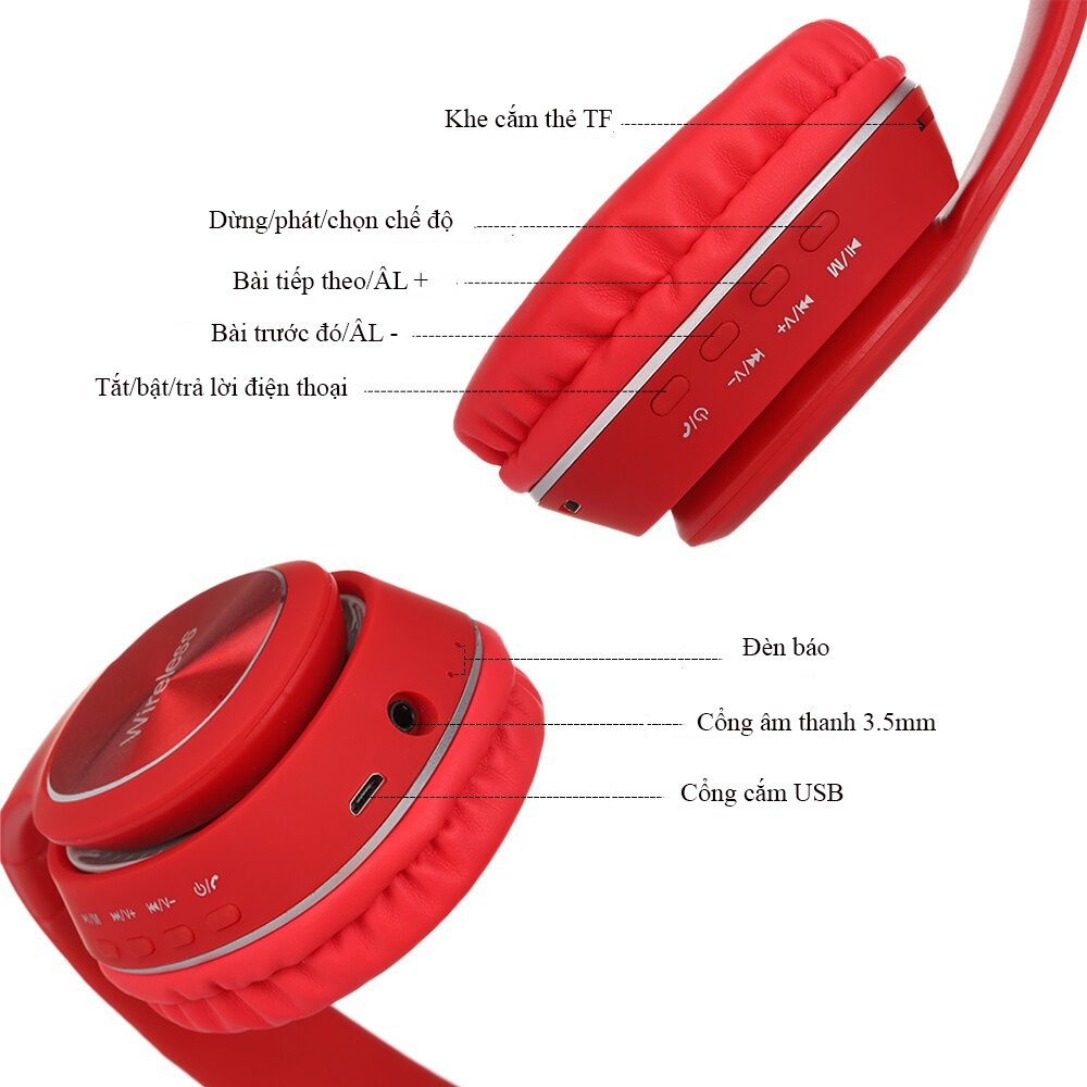 Tai Nghe Chụp Tai❤️FREESHIP❤️Tai Nghe Chống Ồn Công Nghệ Cao L350 Hỗ Trợ Thẻ