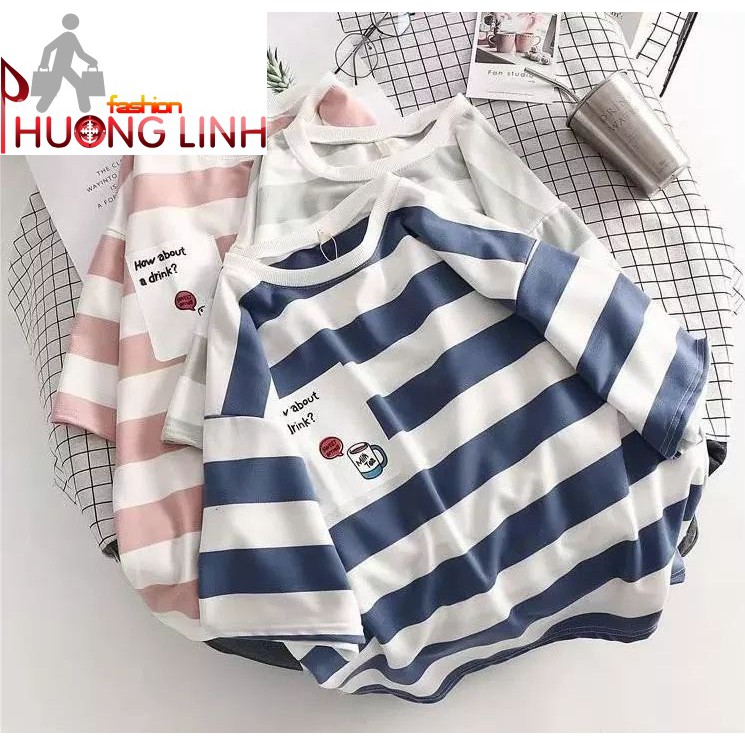 [Có video] Áo thun unisex nam nữ How about a drink form rộng tay lỡ