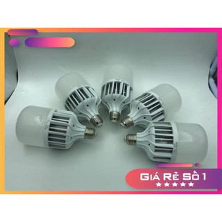 [ XẢ HÀNG ] Đèn Led, Bóng Đèn Led Bulb Tròn Có Tản Nhiệt Nhôm 18W