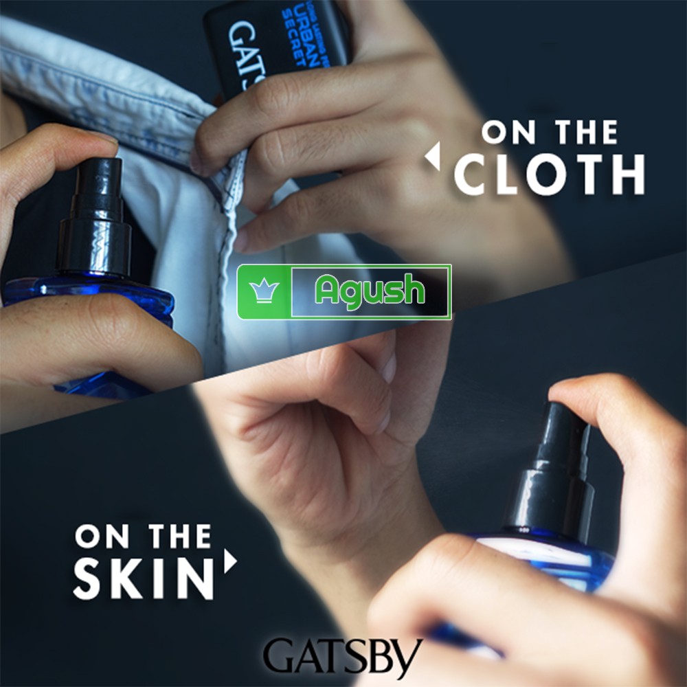 Nước hoa nam tính thơm lưu hương lâu chính hãng Gatsby Secret Style 60ml chai nhỏ gọn bỏ túi mùi ngọt dịu cho học sinh