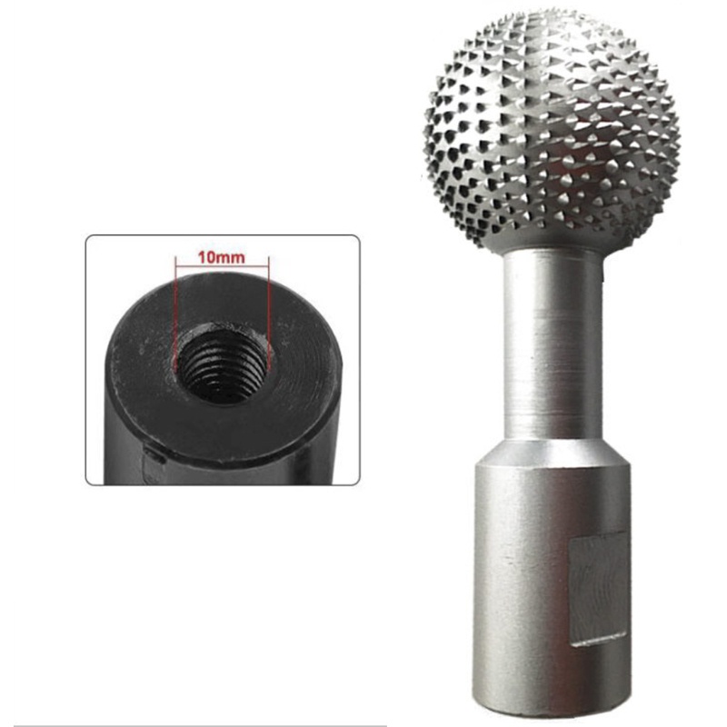 Đầu Mài Bằng Thép Kích Thước 10 / 14mm Chuyên Dụng Cho Đầu Bóng Điện