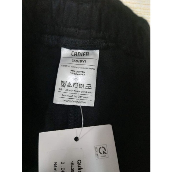 Quần legging nỉ bé gái Canifa