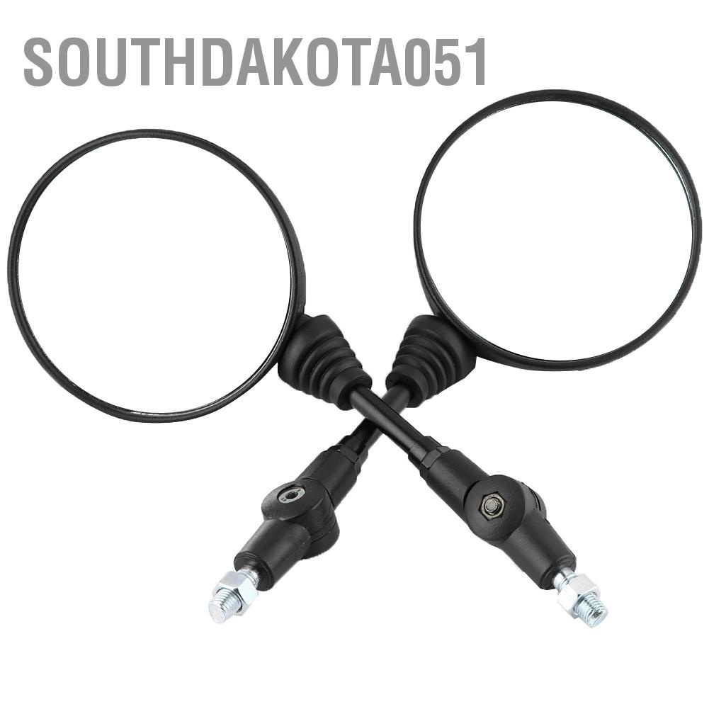 Cặp kính chiếu hậu tròn gập dành cho xe máy  Kawasaki KLX250 KL250 Southdakota051