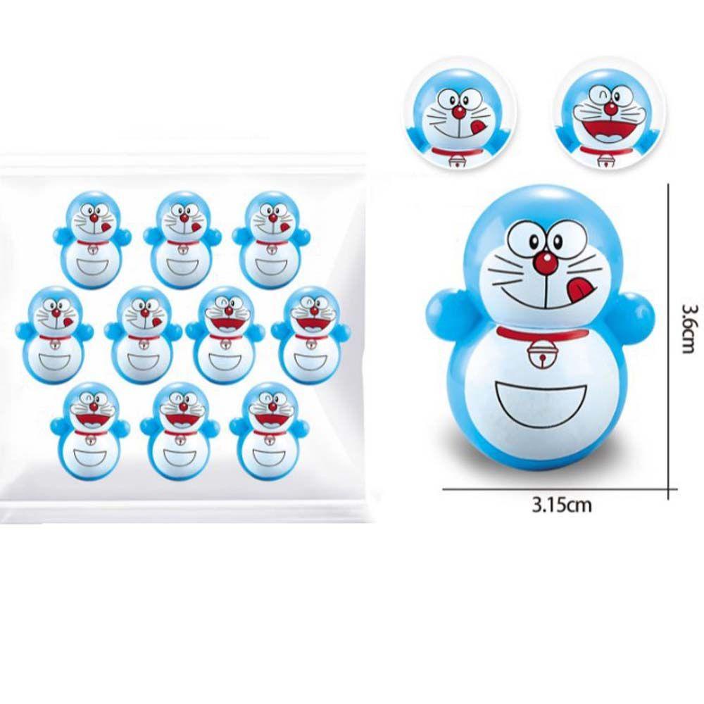 Set 10 Đồ Chơi Xoay Hình Doraemon Giúp Giảm Căng Thẳng