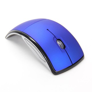 【Rememberme】2.4GHz Foldable Arc Wireless Optical Mouse Mice + USB Receiver to Laptop