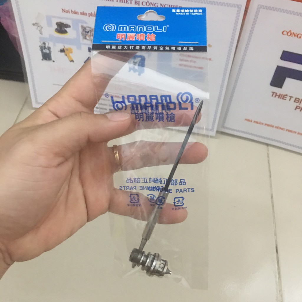 Kim bec W71 súng phun sơn W71 MANOLI, lắp được cho súng phun sơn iwata W71