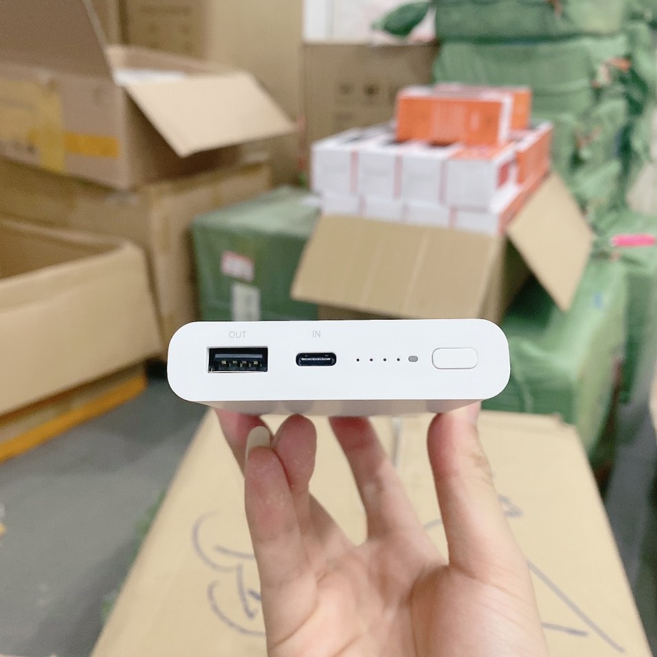 Sạc dự phòng xiaomi 10000mAh không dây kết hợp 1 cổng usb, tích hợp sạc nhanh QC3.0, Bảo hành 1 đổi 1 6 tháng