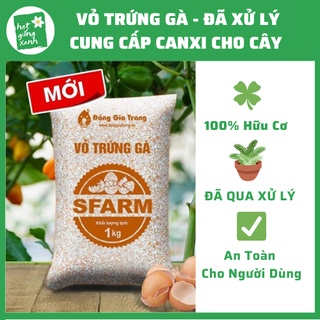 5kg Vỏ trứng gà đã xử lý, Cung Cấp Canxi, Hạn Chế Ốc Sên Cho Cây