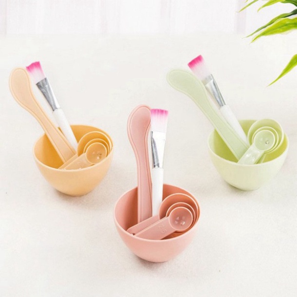 Bộ bát trộn mặt nạ 6 chi tiết, dụng cụ trộn mặt nạ DANA