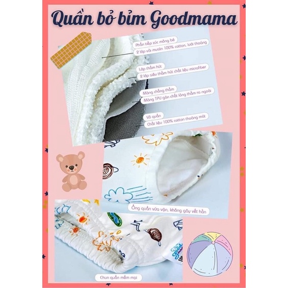 Quần bỏ bỉm Goodmama