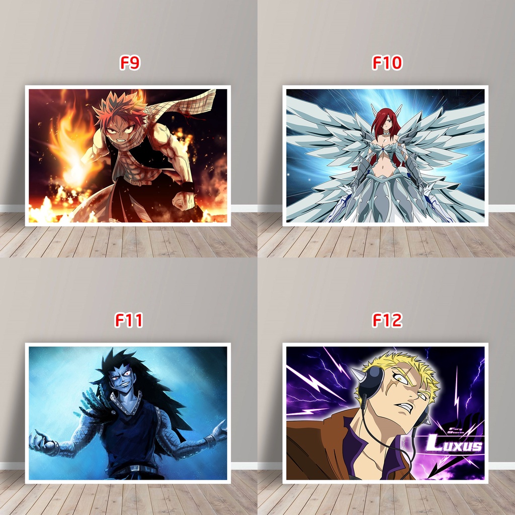 Tấm Postcard Cao Cấp Anime Fairy Tail