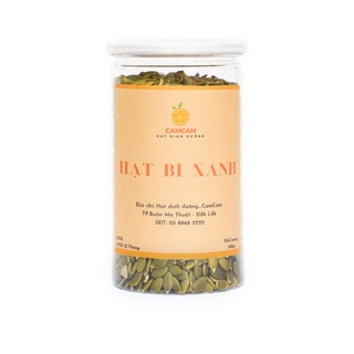 500Gram Nhân Hạt Bí Xanh, Hạt Bí đã tách vỏ, làm bánh, làm sữa hạt
