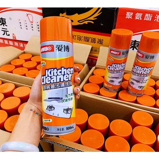 COMBO 1 Chai xịt tẩy đa năng nhà bếp Kitchen cleaner và 1 Chai xịt tẩy đa năng Nhà Tắm Bathroom Cleaner