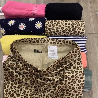 Set 4 quần legging thu cho bé gái
