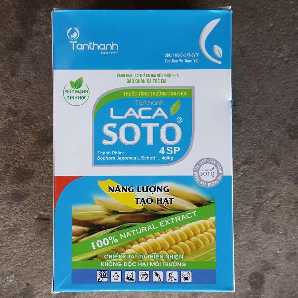 Phân bón lá, sinh trưởng LACASOTO 18g