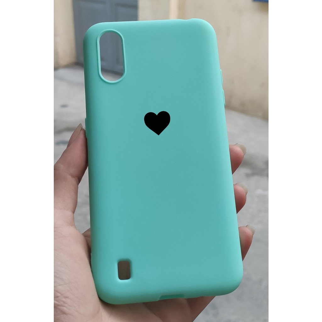 Ốp Dẻo Trái Tim  Galaxy A01/A10/M10