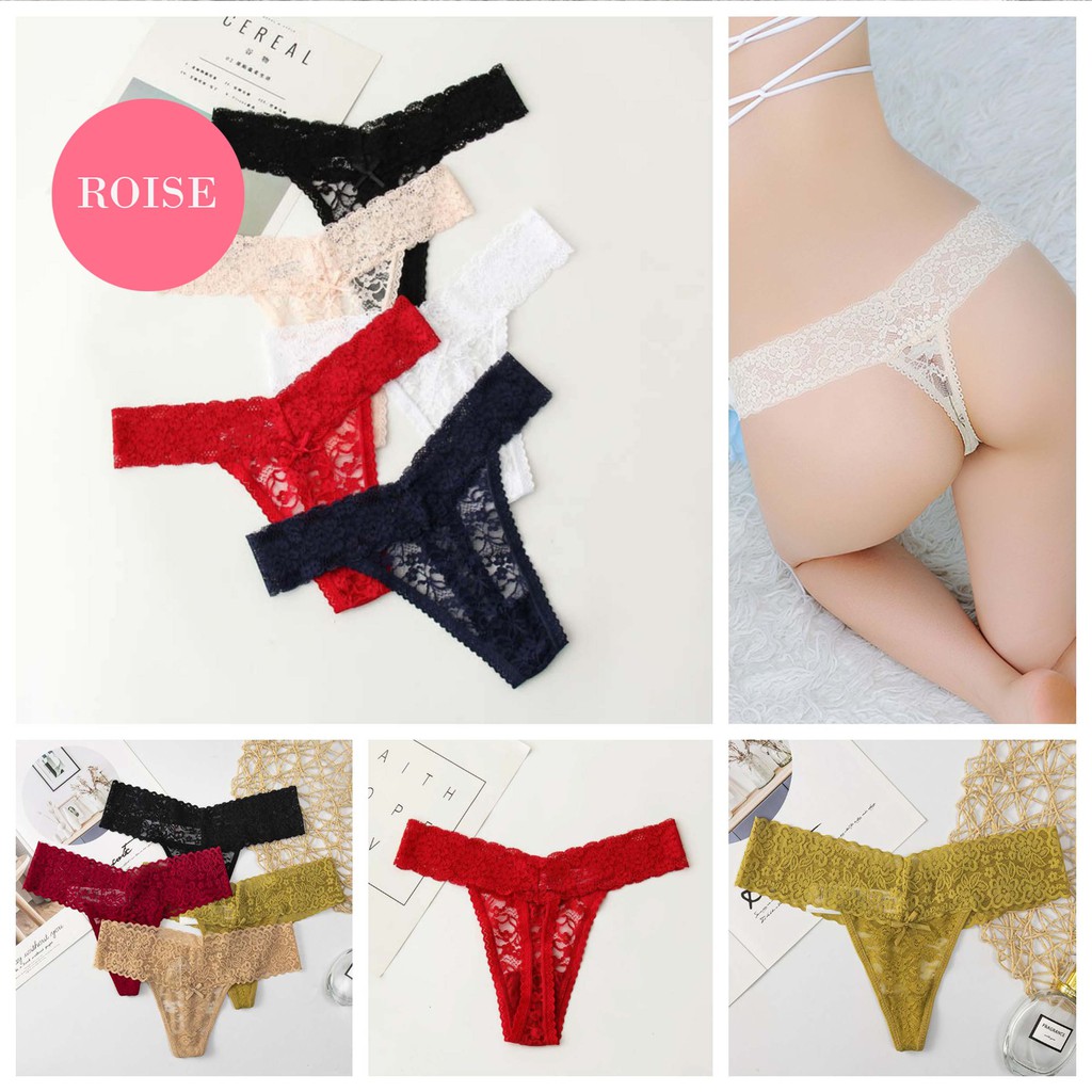  Quần Lọt Khe Ren Sexy - R6214 - Ren mềm mịn - Quyến Rũ Gợi Cảm | BigBuy360 - bigbuy360.vn