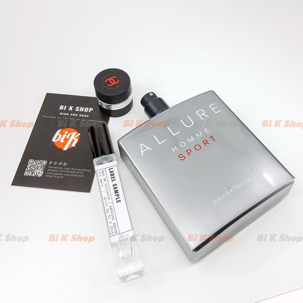 Bi K Shop - Nước hoa nam Chanel Allure Homme Sport Eau Extreme [Mẩu thử]