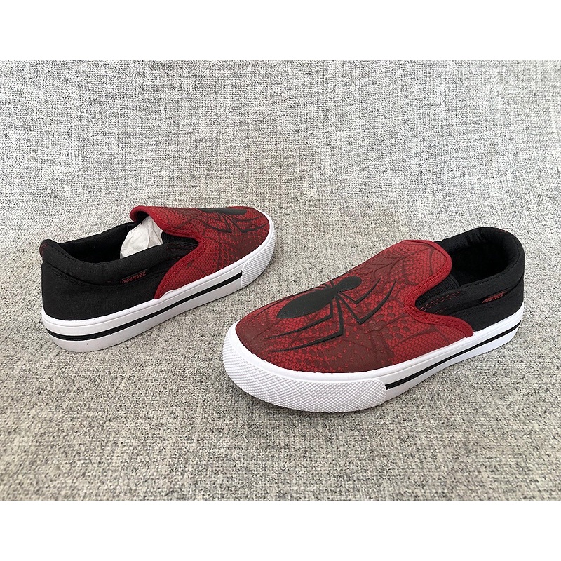 Giày lười Slip on Spiderman hàng xuất cho bé size đại