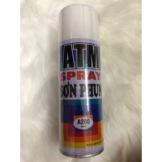Sơn Xịt ATM Spray A200 White/ Sơn xịt ATM A200 trắng