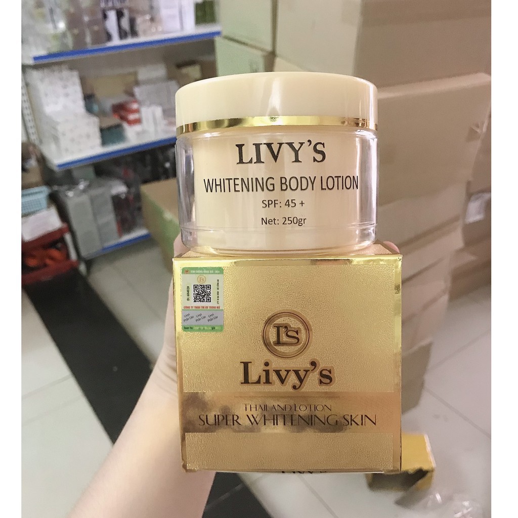 Kem body Livy’s chính hãng thái lan 250g