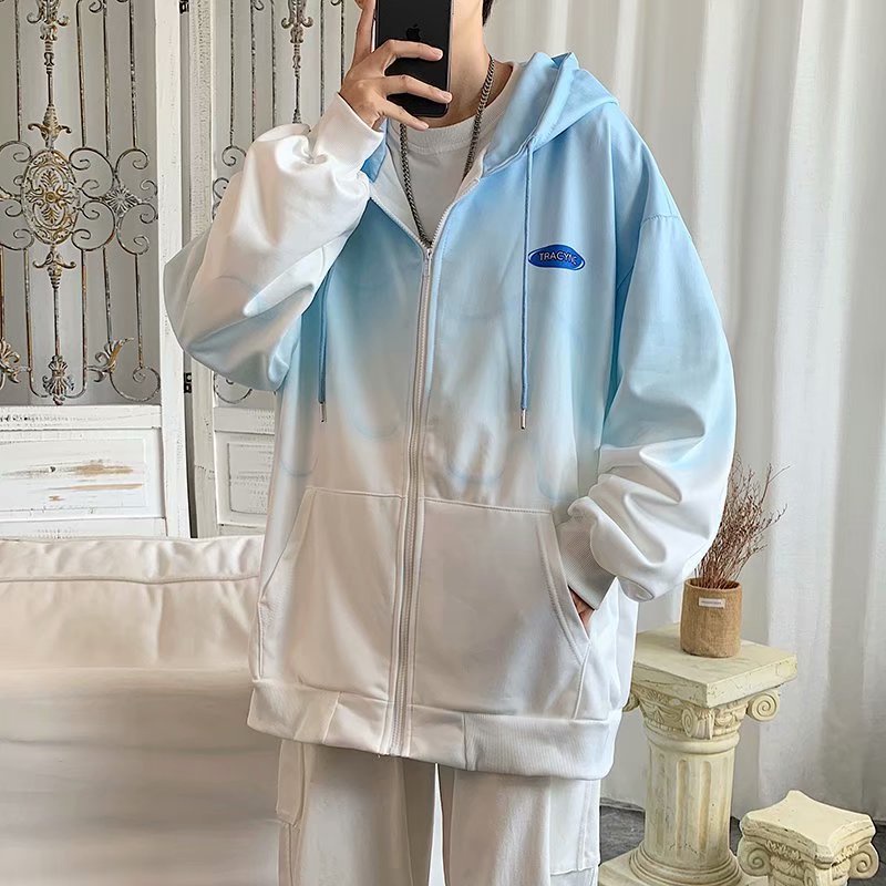 Áo Khoác Hoodie Dáng Rộng Phong Cách Hàn Quốc Thời Trang Cho Cặp Đôi