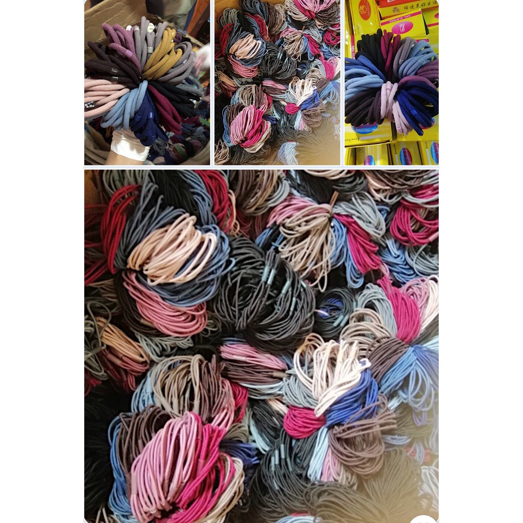 [Túi 10 chiếc] Chun nịt buộc tóc bền đẹp tiện lợi FSHOPP5