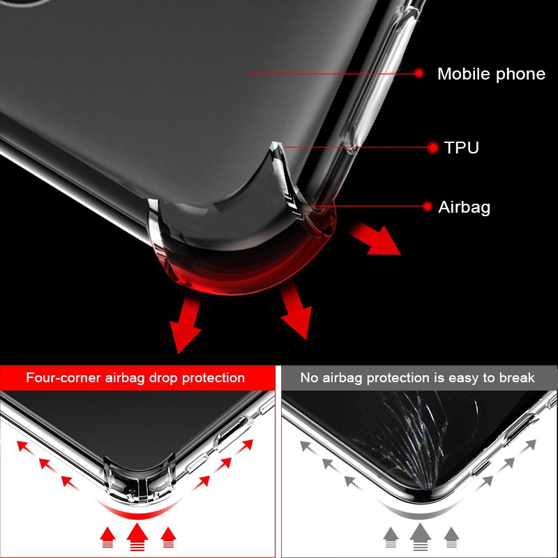Ốp điện thoại cho Xiaomi Mix3 Mix2S Mi8Lite MiA2Lite Mi9 Mi8SE Mi5X Mi6X/A2 Mi6 PocoF1 Redmi6Pro/6/6A Note6Pro Note5Pro