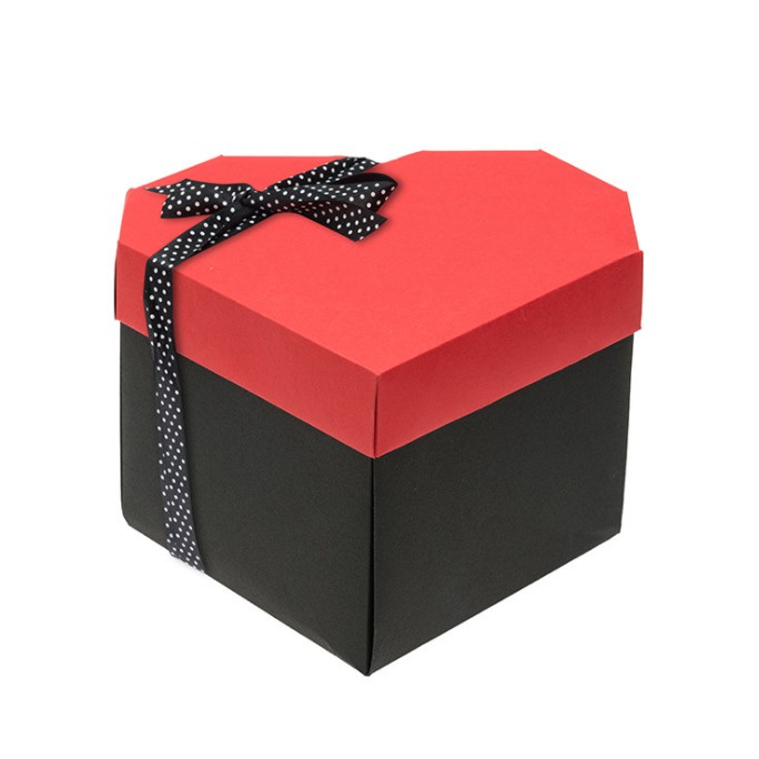 [Coisíní] Love Heart Shape Surprise Box Gift Photo Surprise Box Birthday Gift For Boyfriend Girlfriend Aniversary Creative Gift