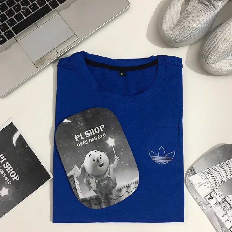 Áo thun nam thể thao cổ tròn chất thông hơi siêu mát