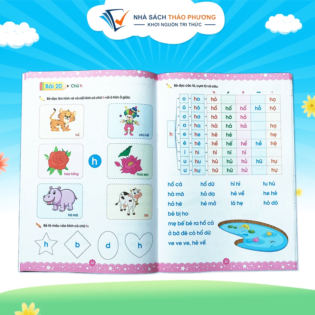 Sách - Luyện đọc, thẻ chữ - Hành trang cho bé tự tin vào lớp 1