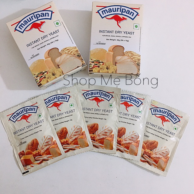 Men Mauripan / Men khô Mauri / Men nở / Men bánh mì [DATE THÁNG 21/05/2022] | BigBuy360 - bigbuy360.vn