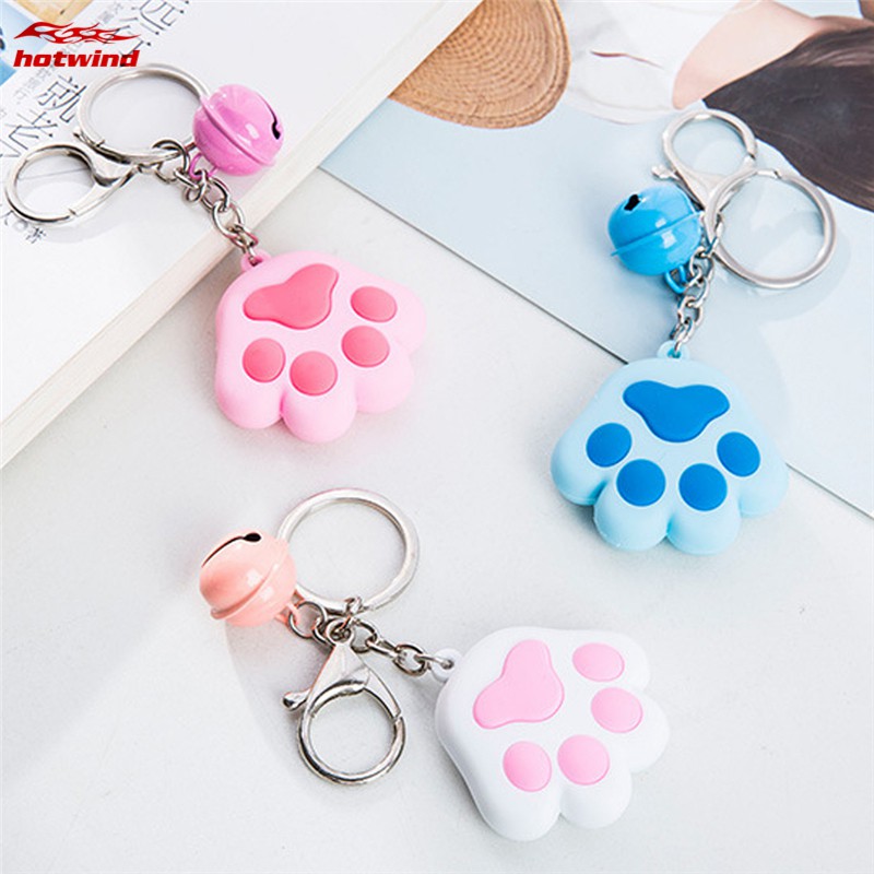 Móc Khóa Hình Bàn Chân Mèo Dễ Thương Đáng Yêu