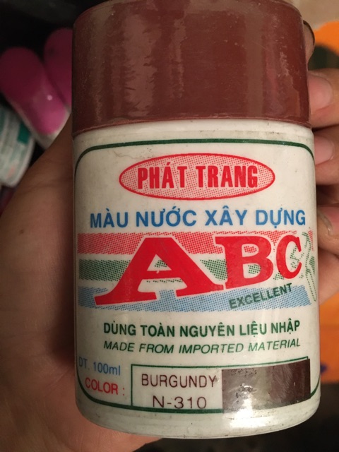 Màu Nước Xây Dựng Đủ Màu