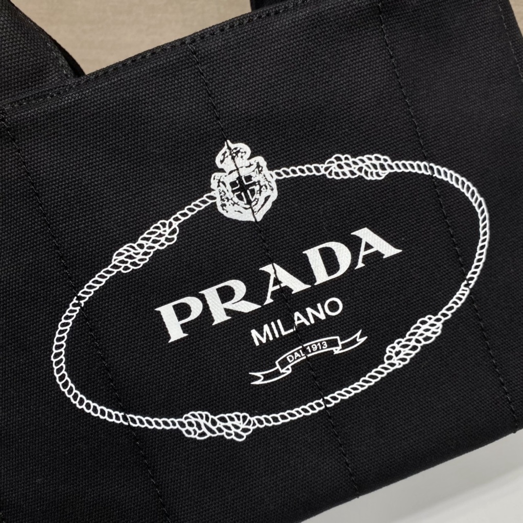 Túi xách nữ da thật thời trang cao cấp Prada thiết kế dây đeo vai có thể tháo rời và điều chỉnh được, phong cách cổ điển