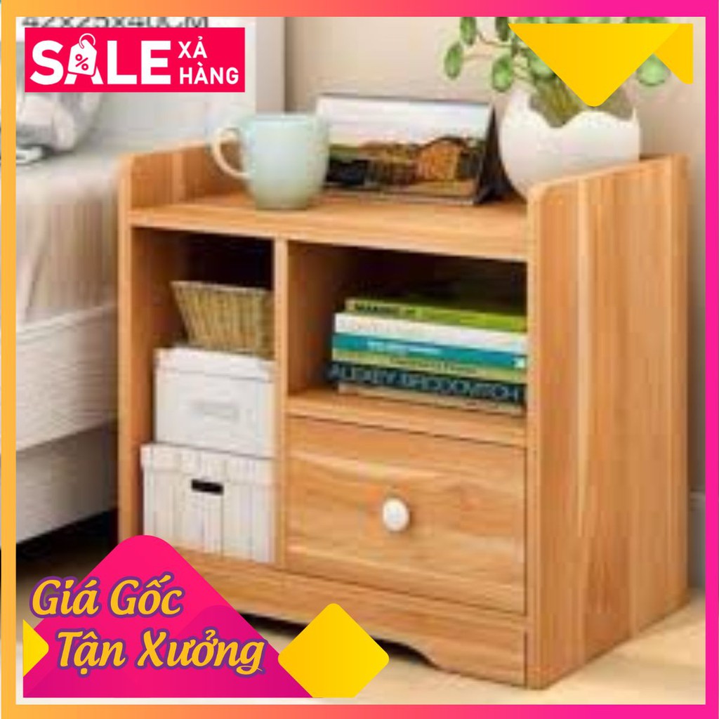 Kệ Tủ Đầu Giường, Tab Đâù Giường Chất Liệu Gỗ MDF Siêu Chống Thấm, Tiện Dụng Cho Căn Ph42x25x40cm