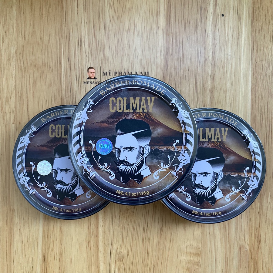 Sáp vuốt tóc Colmav Barber Pomade gốc dầu 100g - chính hãng 100% COLMAV