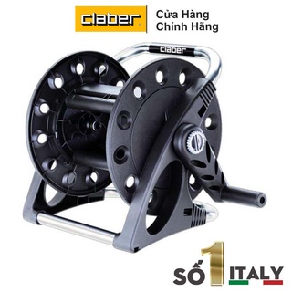 Rulo Cuộn Ống Nước, Bộ Khung Lô Cuốn Dây Claber Aquapony 8887 [Made in Italy], cuốn 20m ống 12-17mm