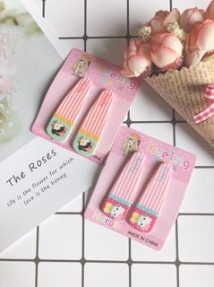 Set 2 chiếc kẹp tóc búp bê Elsa cho bé cực xinh